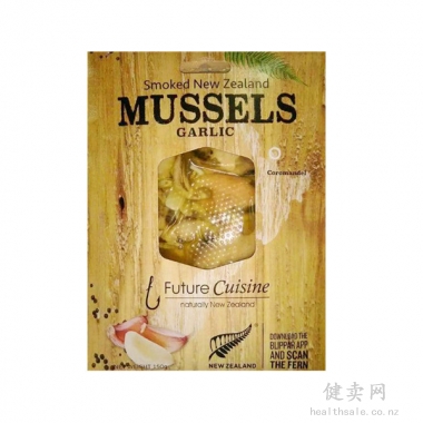 Future Cuisine新西兰麦奴卡烟熏青口肉 150g 3袋包邮